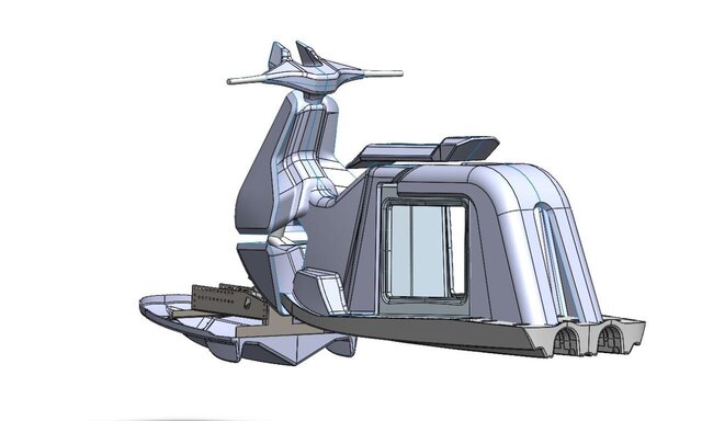 3D model of Seacruiser - Searider