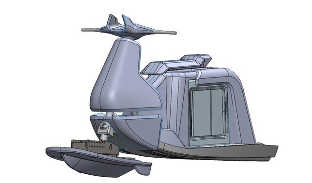 3D model of Seacruiser - Searider