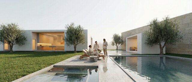 3D model of T Villa