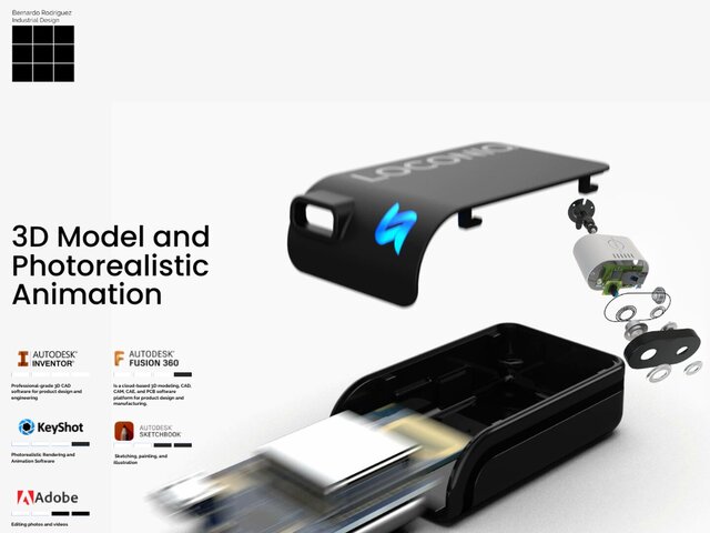 3d model and photorealistic animation