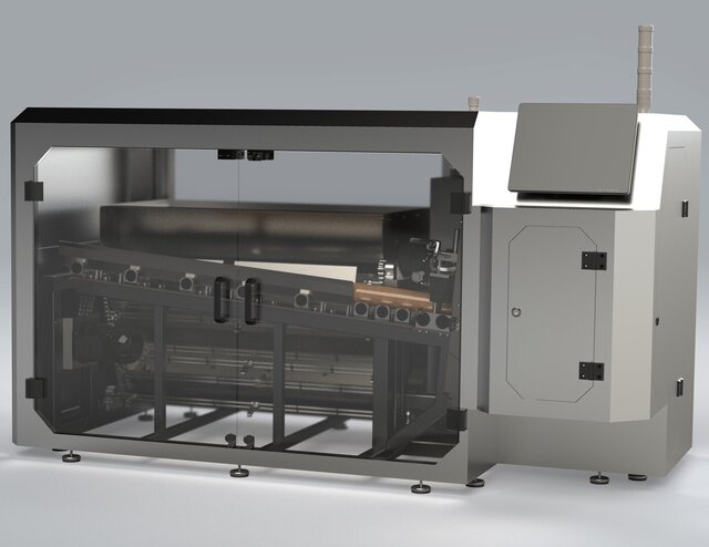 3D model of The Saw Machine Design