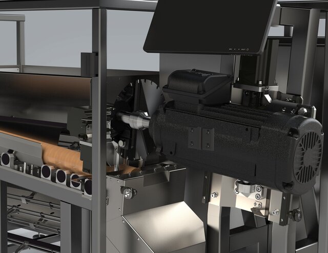 3D model of The Saw Machine Design