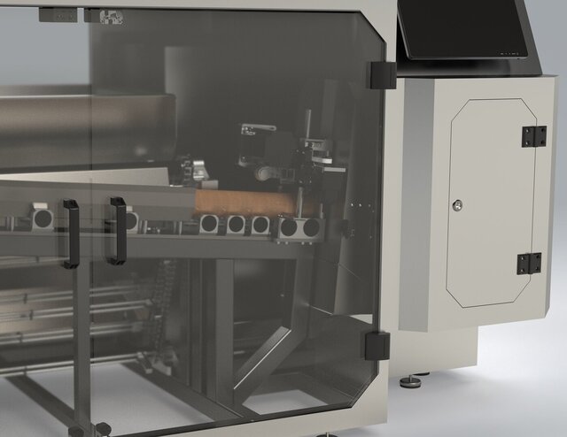 3D model of The Saw Machine Design