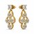 Luxury Diamond Drop Earrings – Gold Jewelry CAD Design