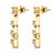 Luxury Diamond Drop Earrings – Gold Jewelry CAD Design