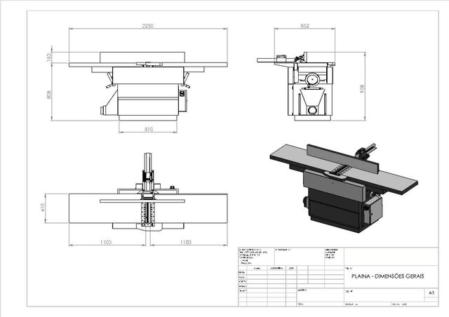 Wood Planer Retrofit | Mechanical Design & Machine Modernization – image 8 of 9