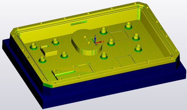 3D model of CAM of electronic communication box