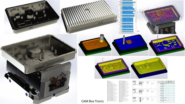 CAM of electronic communication box