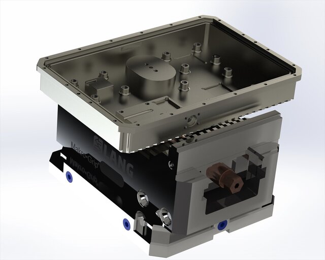 3D model of CAM of electronic communication box