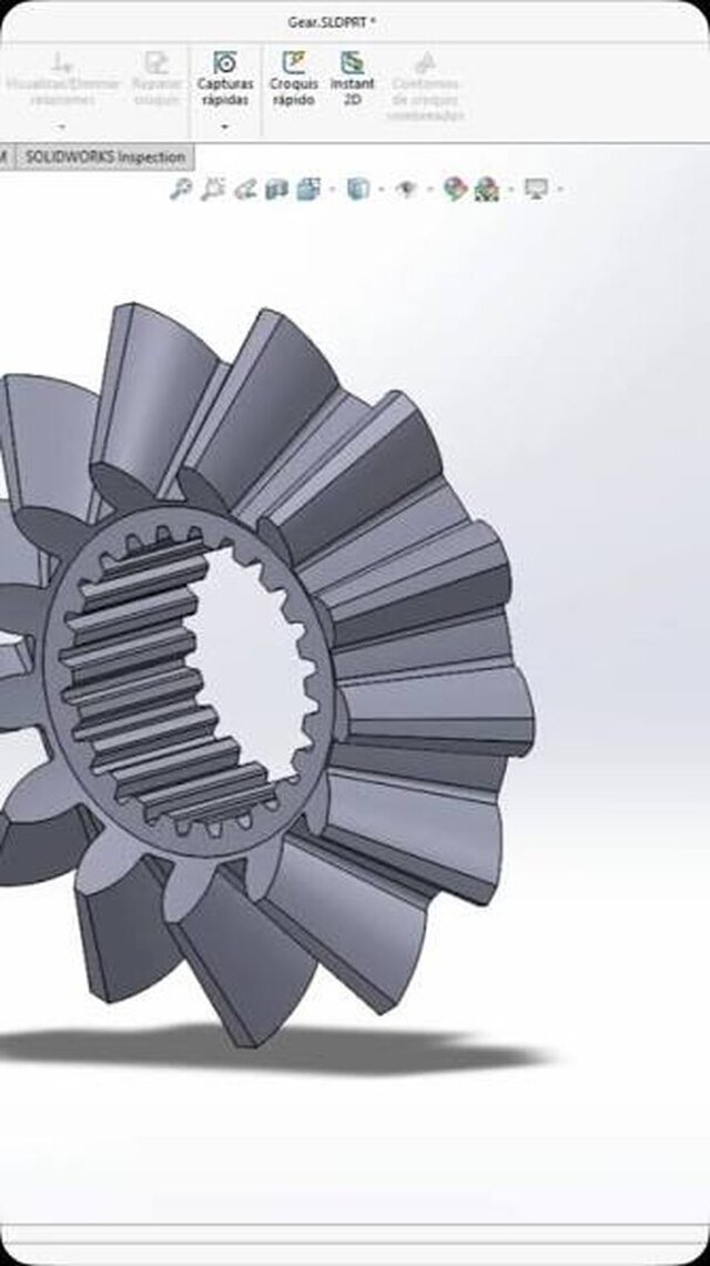 3D model of solidworkds