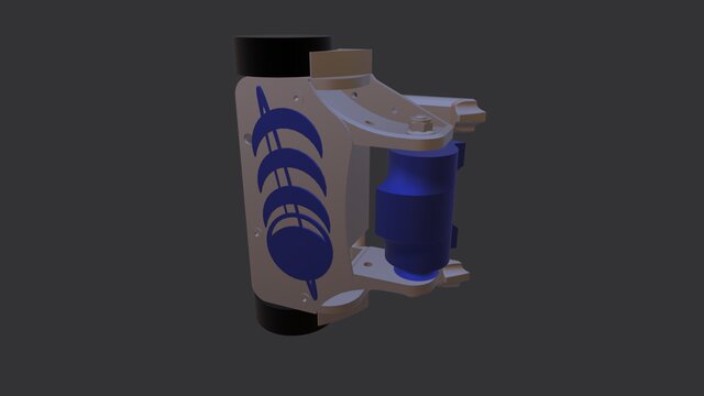 3D model of PLAnatary Drift - Plant weight combat robot