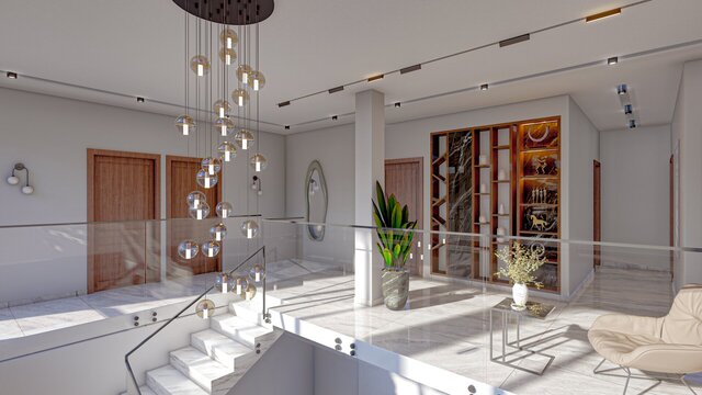 Interior Design Contemporary Villa