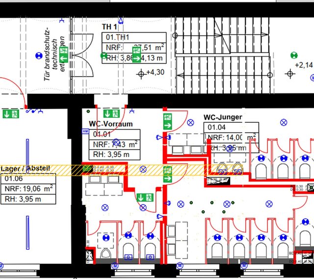 3D model of Layout Electrical