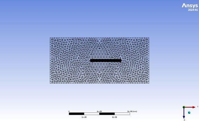 CFD Mesh Generation for Rocket Body with Grid Fins