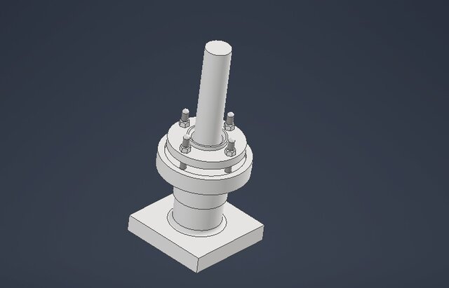 vertical-stuffing box assembly and drafting