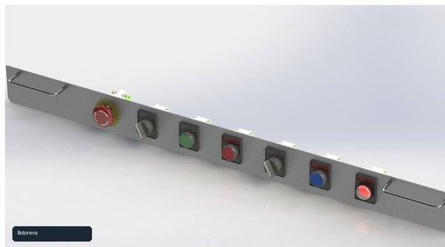 3D model of Flexible Manufacturing Station Design