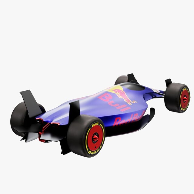 Red Bull F1-Inspired Concept Car — 1:10 Physical Prototype – image 3 of 8