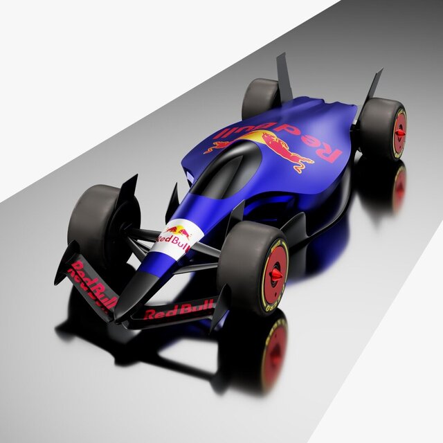 Red Bull F1-Inspired Concept Car — 1:10 Physical Prototype – image 2 of 8