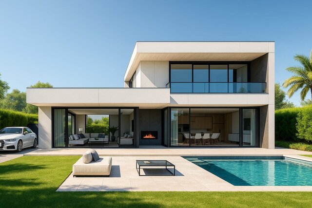 3D Exterior 3D Front Elevation