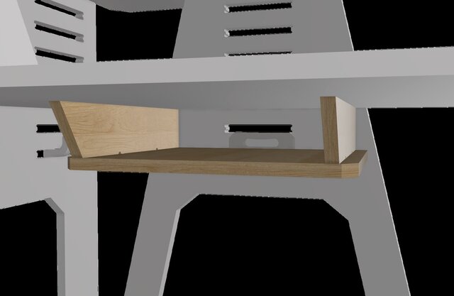 Modular Transforming Desk — Adjustable & Tool-Free Plywood Design – image 10 of 10