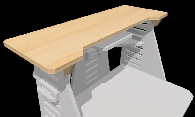 Modular Transforming Desk — Adjustable & Tool-Free Plywood Design – image 6 of 10