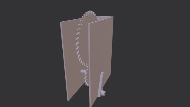 Hand Crank Gearbox Assembly