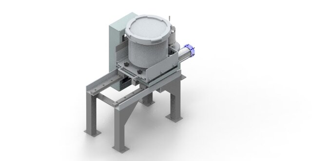 DTPE Bottom Loader for Nuclear Waste