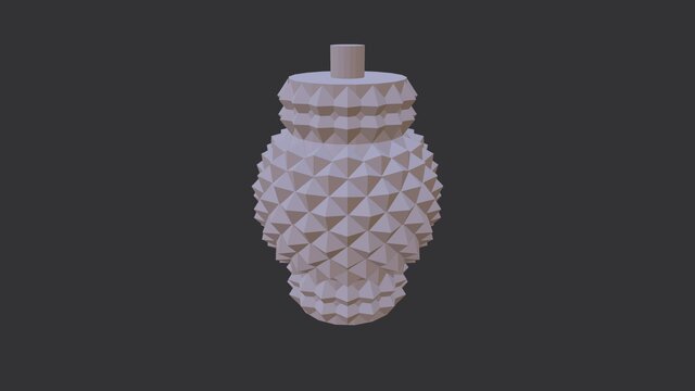 A studded massage roller – image 2 of 2