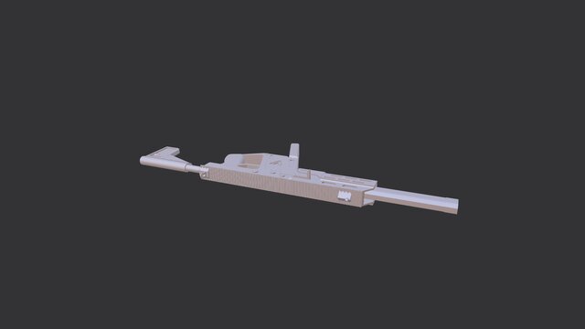 3D model of Kriss Vector Gun (Model only)