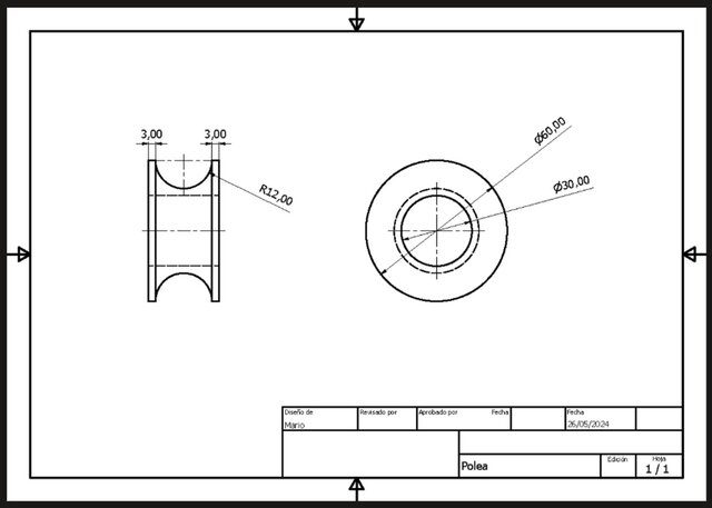 Industrial Pulley Design & CNC Programming