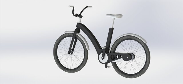 Composite Electric Bicycle – Product Development & Prototyping – image 2 of 6
