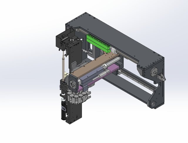 3D model of Automatic Screwdriving & Cleaning Station | Indexing System