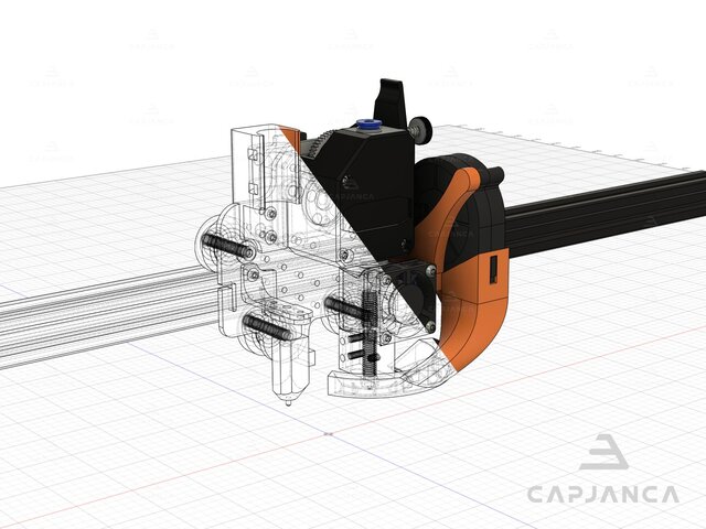 Direct Drive Assembly with Ducts & Supports