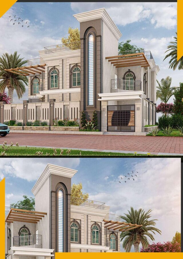 3D model of exterior-portfolio