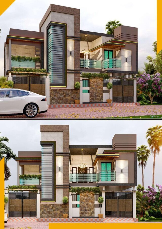 3D model of exterior-portfolio