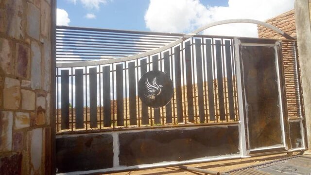 Drafted and fabricated a steel gate for a construction project in Rwanda.