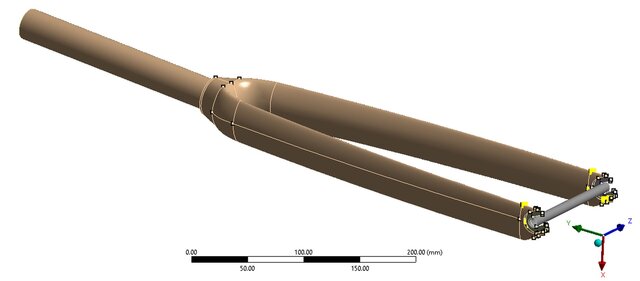 DESIGN AND FEM ANALYSIS CARBON BICYCLE FORK