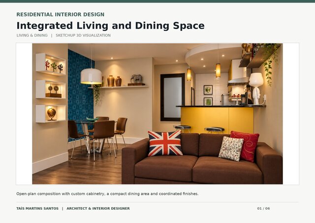Residential Architecture & Interior Design | 3D Visualization and Space Planning – image 2 of 6