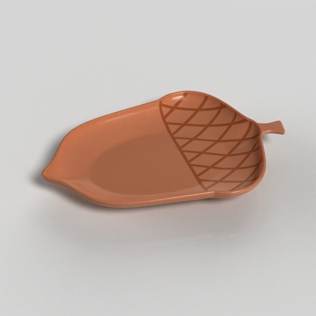 Acorn Shaped Dish