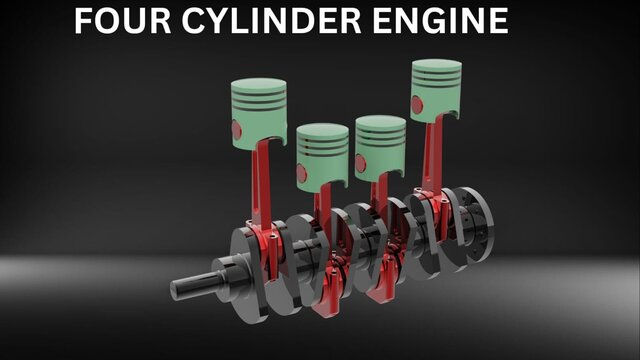 Four Engine Cylinder