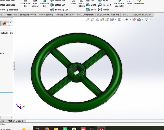 3D model of valve-assimble-all-part