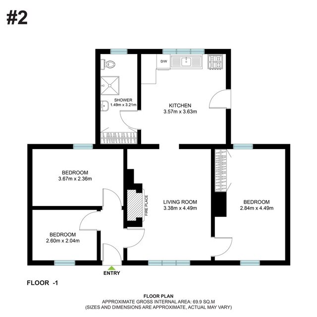 2d Floor plan