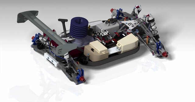 Representation of kyosho-mp9-tki4 in CATIA