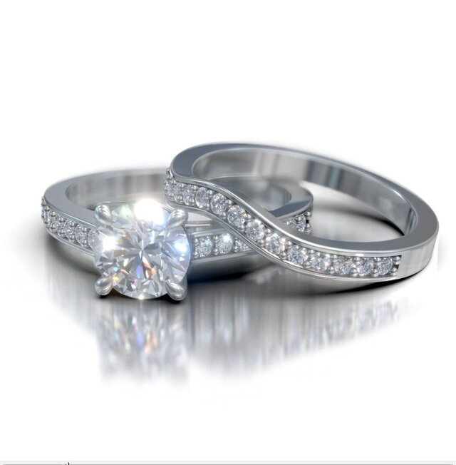 3D model of Bridal set