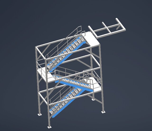 Machinery Platform Fabrication