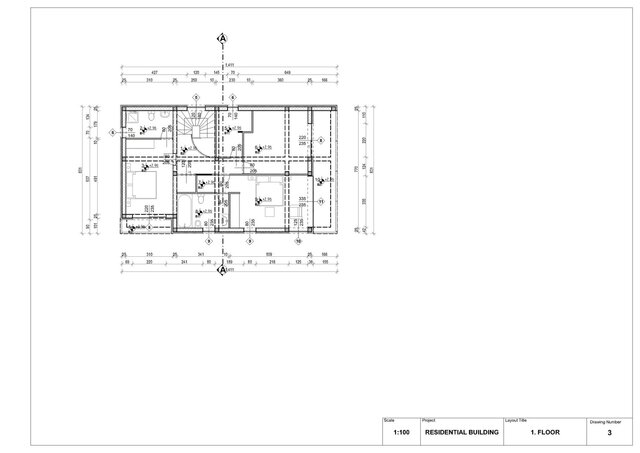 Contemporary Family House — ArchiCAD 19 BIM Study – image 3 of 4