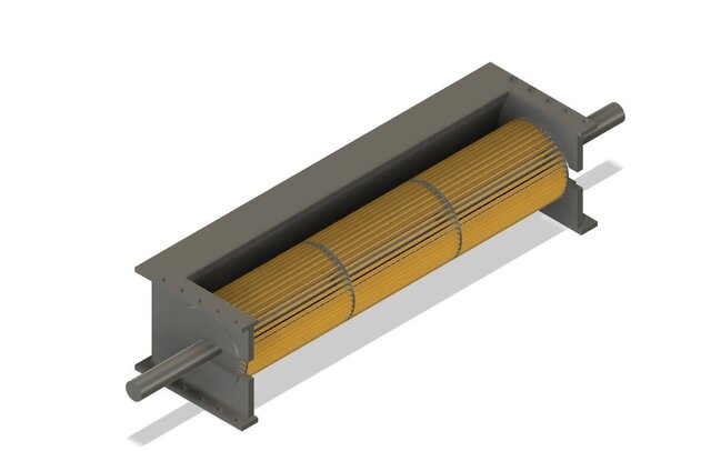 3D model of Banki-Turbine