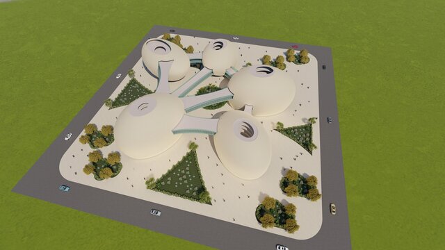 3D model of Galxy SOHO - Simulation