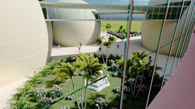 3D model of Galxy SOHO - Simulation