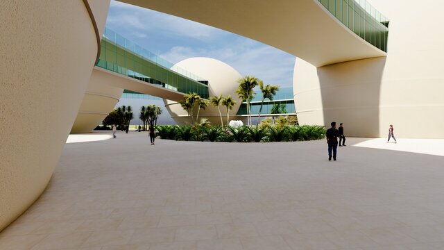 3D model of Galxy SOHO - Simulation
